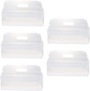 OUNONA Roll Cake Wrapping Box Set 5 Pcs Handheld Bread Containers Sandwiches Boxes Dessert Packaging Box