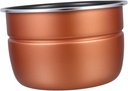 Cabilock 1set Non-stick Inner Pot for Electric Rice Cooker Aluminum Alloy Liner Easy to Clean Cooking Pot for Daily Family Meals Compatible Brands