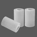 3 Pack Frosted Seeded Glass Shade Replacement, Cylinder Light Fixture Replacement Glass Globe or Glass Cover with 1-5/8-Inch Fitter for Chandelier Wall Sconce Pendant Light, G0104