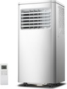 3-in-1 Portable AC Units Cools 350 Sq.Ft.,8000BTU Portable Air Conditioners Coolerwith Remote Control 24H Timer Sleep Mode,AC Unit for Indoor Use Bedroom Dorm