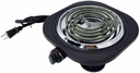 1000 Watts Single Electric Burner Single Electric Stove Burner Adjustable Temperature
