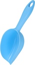 Unomor Grain Shovel Food Scoop for Wedding Kitchen Plastic Flat Scoop for Candy Popcorn Cookies Snack