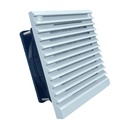 802 Ventilation Filter Kit 116x116x52mm, EC 115V/230V or DC 12V/24V Cooling Fan, Waterproof Dustproof for Enclosures cabinets(DC 12V)