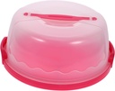 Cake Carrier with Lid and Handle Handheld Cake Storage Container Reusable Dessert Box and Pastries Sturdy Versatile