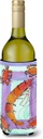 Caroline's Treasures 8037LITERK Shrimp and Crab Wine Bottle Hugger Bottle Cooler Sleeve Hugger Machine Washable Collapsible Insulator Beverage Insulated Holder
