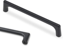 10 Pack 5 Inch(128mm) Cabinet Pulls Matte Black Kitchen Cabinet Pulls Drawer Pulls Solid Cabinet Hardware