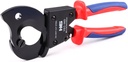 HKS Ratchet Cable Wire Cutter Heavy Duty for Cutting Electrical Aluminum Copper and Multi-core Cables up to 300mm² (AWG 600MCM)