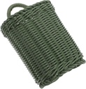 Rattan Storage Basket Wall Hanging Basket Kitchen for Storage Wall Hanging