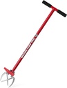Garden Weasel Claw Pro – Black Grip | 3-in-1 Twist Tiller, Cultivator, Weed Puller & Soil Loosener | Gardening Hand Tool | 91336-A