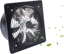 Wall Mounted Air Ventilation Fan Bathroom Exhaust Fan Ventilation Extractor Fan 110V 125W Air Exhaust Fan Low Noise Kitchen Ventilation Blower Fan with 2650m³/h Flow, 2800r/min Speed