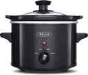 Bella 1.5 QT slow cooker, Black