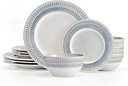 Pfaltzgraff Casey 12 Piece Dinnerware Set, Service for 4
