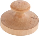 Wooden Tortilla Press for Homemade Flatbreads Chapati Maker 10-Inch Dough Squeezer Essential Kitchen Tool for Tacos and Meat Pies