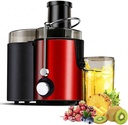 Juicer Machines, 1000W Masticating Juicer with Anti-drip Anti-slip Function, Juicers Whole Fruit and Vegetable with 64mm Wide Mouth Food Chute, 2 Speeds