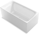 KOHLER Unwind 59-in X 30-in Seamless Rectangle Bath