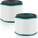 2 Pack Air Purifier Filter Replacements for Dyson HP01, HP02, DP01 Desk Purifiers. Compare to Part # 968125-03 - Compatible with Dyson Pure Hot Cool Link Air Purifier Filter Replacement.