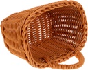 Wicker Wall Basket for Kitchen Storage Imitation Rattan Hanging Basket for Organizing Vegetables Decorative Wall Decor for Home and -saving Design
