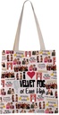 School Musical Theatre Inspired Tote Bag East High Drama Dept Gift (VELVET FOG tote)