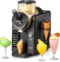HiCOZY F3 Slushie Machine & Soft Serve Ice Cream Machine, No Ice Needed, Self-Cleaning, 5 Presets for Soft Serve, Frozen Drink, Milk Shake, Margaritas, Frappés and More