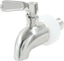 Beverage Dispenser Replacement Spigot, Stainless Steel Water Dispenser Faucet Drink Dispenser Spigot Fits Most Gravity Filter Systems