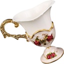 Delicate European Style Ceramic Coffee Cup Vintage Household Wine Cup for Parties Weddings and Home Decor Elegant Drinkware Fine Texture Unique for Tea