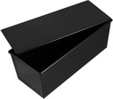 Cabilock Black Bread Mold Nonstick Toast Box with Lid Bakeware for Homemade Loaf Baking Bread Lovers