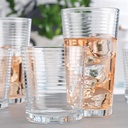Home Essentials Drinking Glasses 16 Pc Set,Glasses Drinking Set.Mixed Drinkware Sets