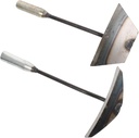 2Pcs Hand Hoes Gardening Tools for Weeding Digging Landscaping Lightweight Portable Design for Outdoor and Camping Use