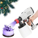 Cake Decorating Airbrush Kit, 800W Paint Sprayer, Cake Airbrush with Spray Nozzle and Spool 800ml for Pastry Cake Decor Baking Household Latex Paint Airbrush