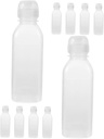PRETYZOOM 10pcs Food Grade Oil Squeeze Bottles with Measurement Marks Condiment Dispenser for Precise Oil and Cooking