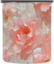 ALAZA Dreamy Rose Flowers Floral Airtight Coffee Bean Canister 30oz Food Storage Containers with Lids For Gournd, Tea, Sugar, Flour, Rice, Cereal, Candy Cookie Jar