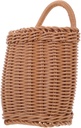 IMIKEYA Faux Rattan Wall Hanging Storage Basket Kitchen Decor Fruit Onion Potato Storage Wall Baskets for Organizing