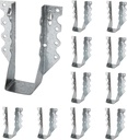 LukLoy 10 Pack 2x6 Joist Hanger 20 Gauge Galvanizing Face Mount Joist Hangers for Wood
