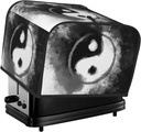 Oven Cover Kitchen Bread Machine Protector,4 Slice Toaster Cover For Home,Fingerprint Coaster Cover,Kitchen Small Appliance,Yin And Yang