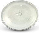 First Choice Brands 12.4" Glass Microwave Turntable Replacement Plate For GE, Samsung, Hotpoint And More - 315mm