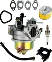Carburetor 16100-ZF6-V01 for Honda GX390 GX340 Predator 420 11hp 13hp 339 389cc 420cc Engines, Mini bike Lawn Mower 4000psi Pressure Washer Carb Replacement