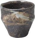 丸伊製陶 Marui Pottery MR-3-3160 Shigaraki Ware Hechimon Guinomi Aiso