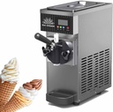 Qiang Ice Cream Machine for Home Soft Ice Cream Machine Commercial Ice Cream Making Machine Summer Snack Shop Cafe Desktop Ice Cream Maker Fruit Ice Cream Machine Grey-450W