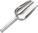 metal scoop,scoops for food， 1Pcs Stainless Steel Sweet Candy Ice Scraper Buffet Bar Food Measuring Scoop Shovel Can Be Used for A Long Time(Medium)