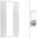 Toilets Universal Ceiling Exhaust Fan Lighting 2-in-1 Bathroom Kitchen High-power Ventilation Fan 30x60cm Bedrooms