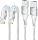 iPhone Charger [Apple MFi Certified] 2Pack 10FT Long Lightning Cable Fast Charging Nylon Braided USB Cable iPhone Charger Cord Compatible with iPhone 14 13 12 11 Pro Max XR XS X 8 7 6 Plus SE, iPad