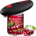 Electric Can Opener,Automatic Can Opener,Can Openers For Seniors,One Touch Automatic Operation,Magnetic Lid Holder & Smooth Edge Cutting,Works with All Standard Cans,Black-sfd