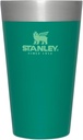 STANLEY Adventure Stacking Beer Pint Glass 16oz | Stackable Drinking Cup for Cold Beverages | Dishwasher Safe | Insulated Stainless Steel Tumbler | BPA-Free | Alpine