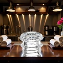 Jowxsx Transparent Coffee Percolator Glass Top Replacement Transparent Glass Knob Top for Percolator Replacement Parts for Coffee Pot Coffee Filters,Espresso Machine Replacement Parts