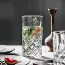 Crystal Mixed Glassware Set of 2 Includes 11oz Old Fashioned, Ideal for Cocktails and Beverages (Set Of 2)
