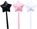 Salt and Pepper Shakers Star Shaped Magic Wand, 3Pcs Magical Salt Pepper Shakers Star Shaped Salt Pepper Shakers Magic Stick Refillable Seasonings Dispenser