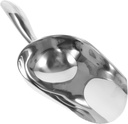 STOBAZA Purpose Stainless Steel Ice Shovel for Flour Beans Dried Fruits Kitchen Scoop Ice Cube Storage Shovel Light Compact
