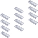 12pcs Aluminum Foil Boxes Bread Containers Box Lid for Take Out Grilling Accessories