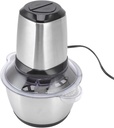 Sorandy Electric, 350W 2L Food Chopper, Two Levels Stainless Steel Meat Mincer Electric Food Processer Vegetable Cutter with Braking Function for Meat, Vegetables, Fruits and