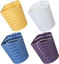 4pcs Hanging Wall Baskets Kitchen Sink Organizer Bathroom Storage Baskets